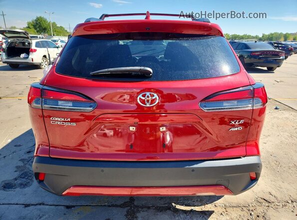 7MUDAABG4PV064795 2023 TOYOTA COROLLA Red Հետևի տեսք
