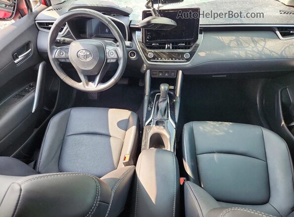 7MUDAABG5PV048198 2023 TOYOTA COROLLA Red წინა პანელის ხედი