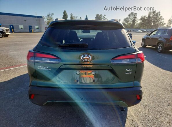 7MUDAABG5PV049237 2023 TOYOTA COROLLA Green Rear view