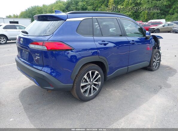 7MUDAABG5PV078365 2023 TOYOTA COROLLA CROSS Blue Tył prawy