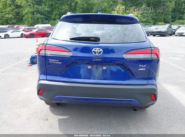 7MUDAABG5PV078365 2023 TOYOTA COROLLA CROSS Blue 