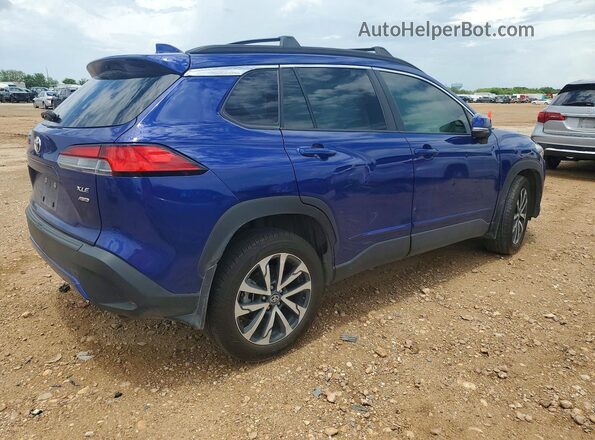 7MUDAABG6RV098059 2024 TOYOTA COROLLA Blue Trasero derecho