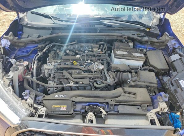 7MUDAABG6RV098059 2024 TOYOTA COROLLA Blue Vista del compartimento del motor