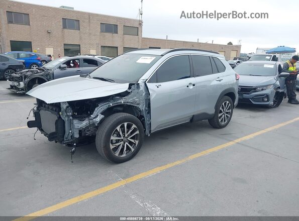7MUDAABG7RV080153 2024 TOYOTA COROLLA CROSS Gray Przód lewy