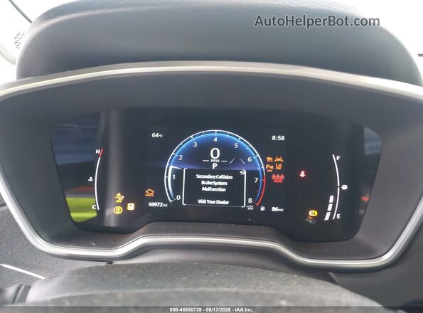 7MUDAABG7RV080153 2024 TOYOTA COROLLA CROSS Gray Widok tylnych siedzeń