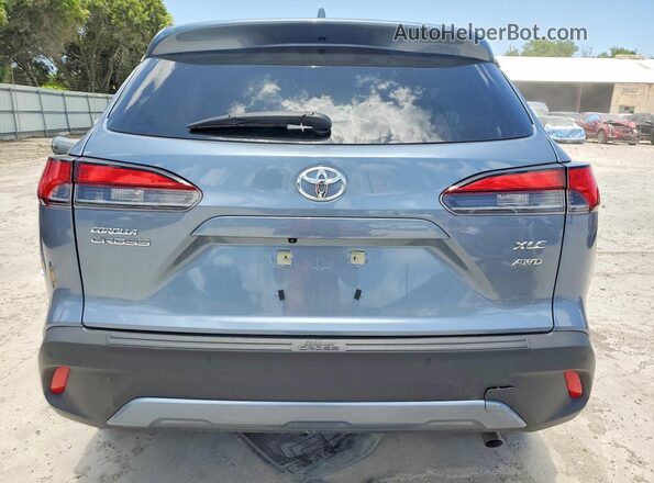 7MUDAABG7RV080654 2024 TOYOTA COROLLA Blue Widok z tyłu