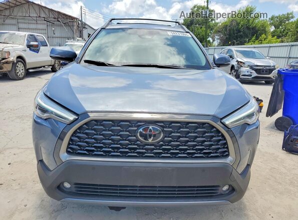 7MUDAABG7RV080654 2024 TOYOTA COROLLA Blue Widok z przodu