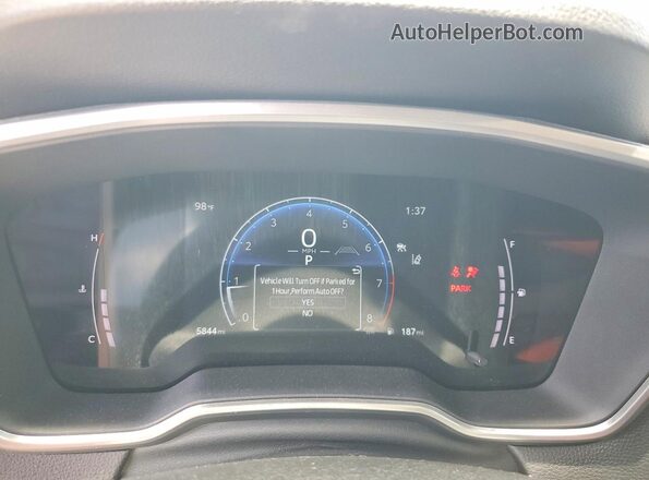 7MUDAABG7RV080654 2024 TOYOTA COROLLA Blue Widok zestawu wskaźników