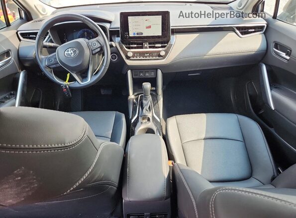 7MUDAABG9PV077221 2023 TOYOTA COROLLA Blue Առջևի վահանակի տեսք