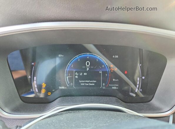7MUDAABG9PV077221 2023 TOYOTA COROLLA Blue Սարքավորումների վահանակի տեսք