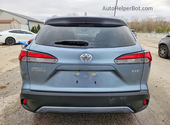 7MUEAAAG5RV100728 2024 TOYOTA COROLLA Gray Вид ззаду