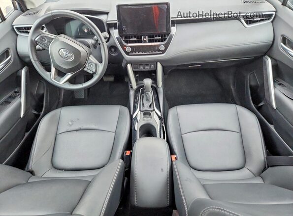 7MUEAAAG5RV100728 2024 TOYOTA COROLLA Gray Вид панелі приладів