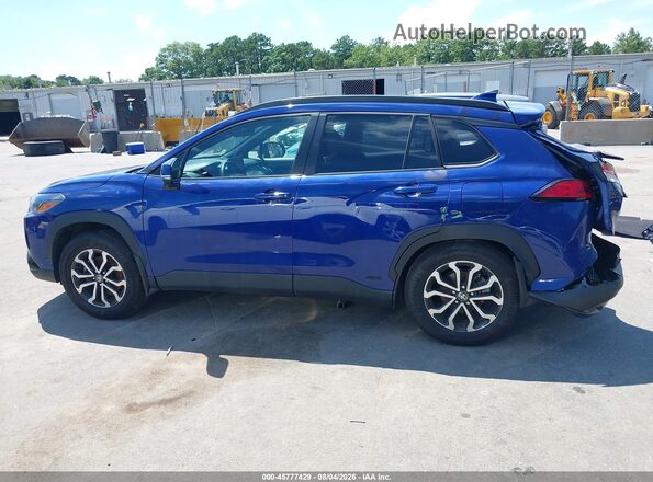 7MUFBABG9RV042798 2024 TOYOTA COROLLA CROSS HYBRID Blue 