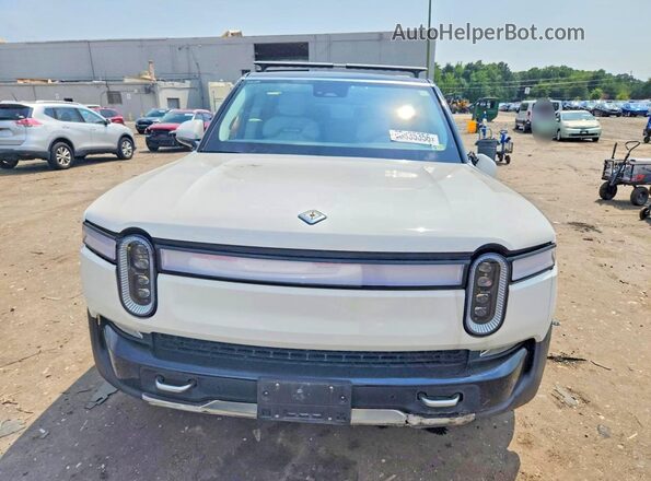 7PDSGABA2PN014357 2023 RIVIAN R1S White წინა ხედი