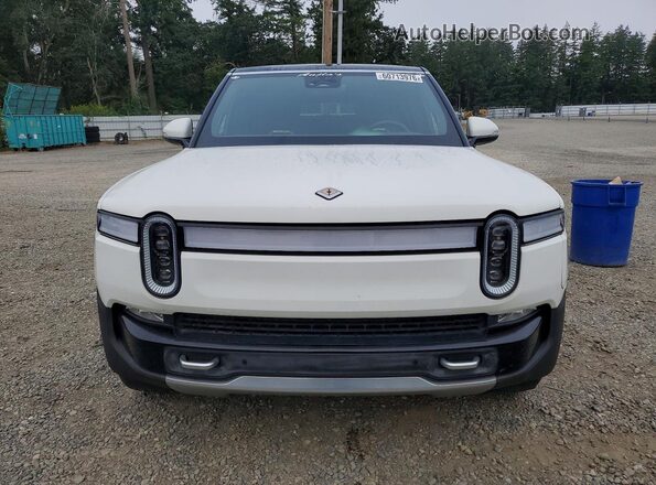 7PDSGABA4PN014196 2023 RIVIAN R1S White Front view