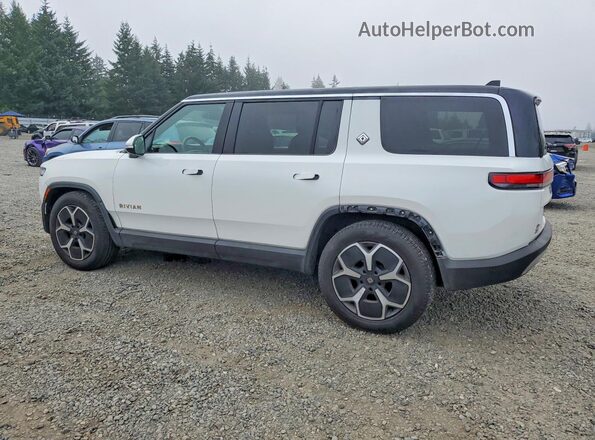 7PDSGABA4PN014196 2023 RIVIAN R1S White Rear left