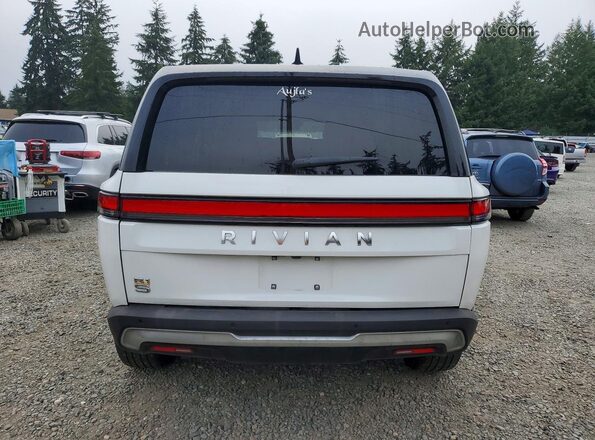 7PDSGABA4PN014196 2023 RIVIAN R1S White Rear view