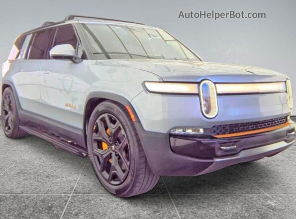 7PDSGABA4PN019950 2023 RIVIAN R1S Gray Rear left