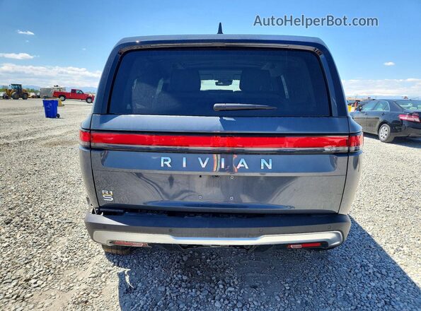 7PDSGABA8PN010149 2023 RIVIAN R1S Gray Вид ззаду