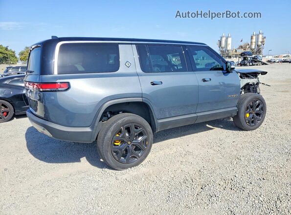 7PDSGABA9PN010077 2023 RIVIAN R1S Gray Rear right