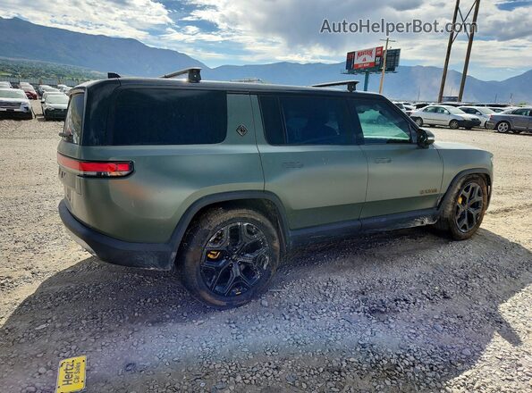 7PDSGABL6PN009440 2023 RIVIAN R1S Green Rear right
