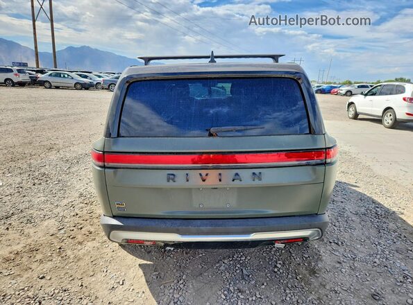 7PDSGABL6PN009440 2023 RIVIAN R1S Green Rear view