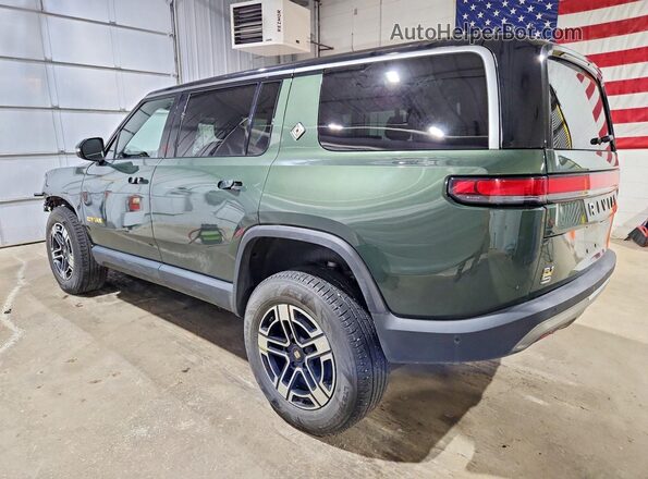 7PDSGABL9NN002253 2022 RIVIAN R1S Зеленый Задняя левая четверть