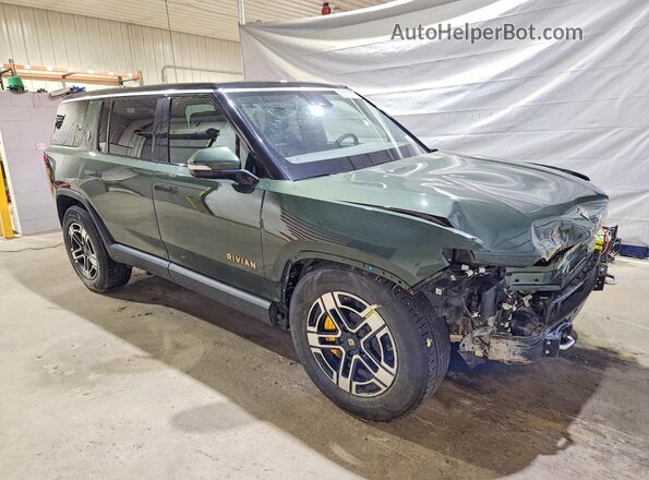 7PDSGABL9NN002253 2022 RIVIAN R1S Зеленый Передняя правая четверть