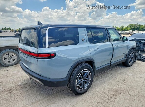 7PDSGBBA3SN053571 2025 RIVIAN R1S Gray Հետևի աջ
