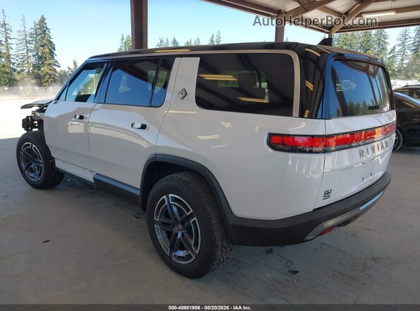 7PDSGBBAXSN047220 2025 RIVIAN R1S White Rear left