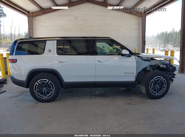 7PDSGBBAXSN047220 2025 RIVIAN R1S White 360 interior view