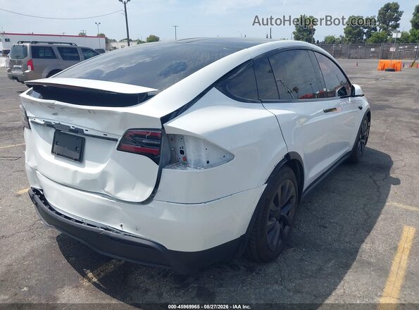 7SAXCAE53PF402299 2023 TESLA MODEL X White Trasero derecho