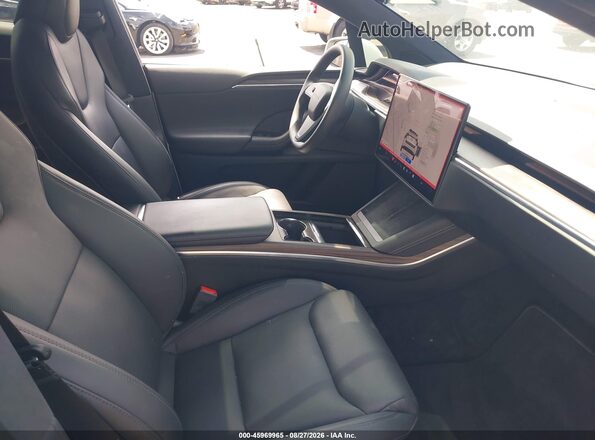 7SAXCAE53PF402299 2023 TESLA MODEL X White Vista interior delantera