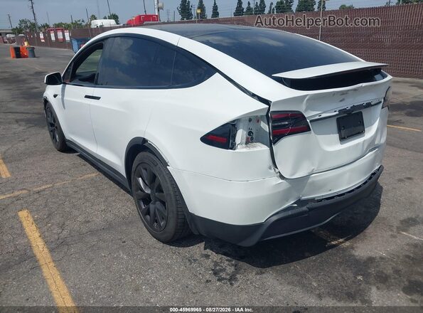 7SAXCAE53PF402299 2023 TESLA MODEL X White Trasero izquierdo