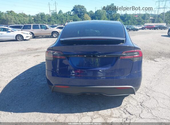 7SAXCAE56RF455758 2024 TESLA MODEL X Blue 