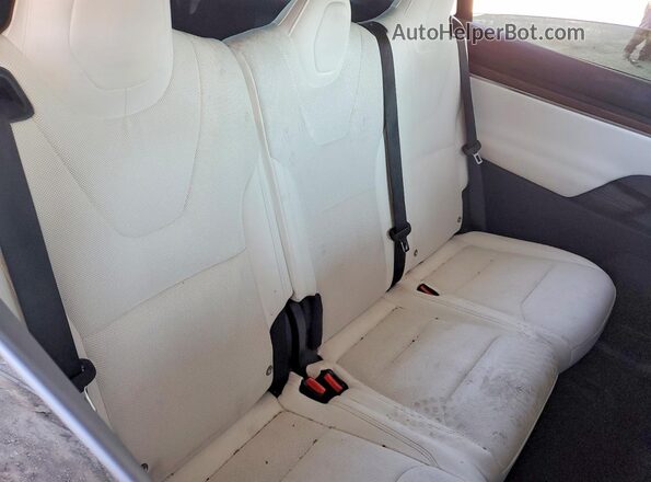 7SAXCAE58PF380199 2023 TESLA MODEL White Вид задніх сидінь