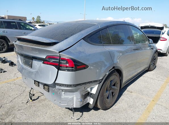 7SAXCAE59TF482329 2026 TESLA MODEL X Silver Tył prawy