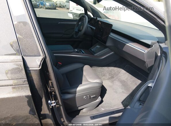 7SAXCBE50SF464824 2025 TESLA MODEL X Black წინა სალონის ხედი