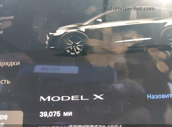 7SAXCBE50SF464824 2025 TESLA MODEL X Black 