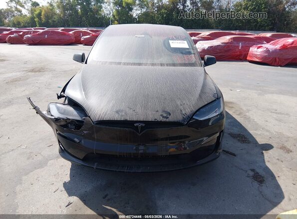 7SAXCBE50SF464824 2025 TESLA MODEL X Black ხელსაწყოთა პანელის ხედი