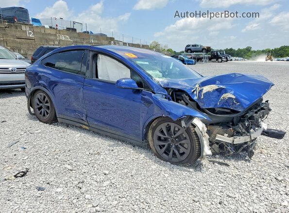 7SAXCBE53PF403913 2023 TESLA MODEL Blue წინა მარჯვენა