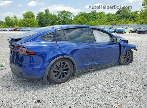 7SAXCBE53PF403913 2023 TESLA MODEL Blue უკანა მარჯვენა