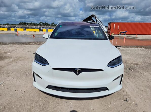 7SAXCBE60RF439361 2024 TESLA MODEL Белый Вид спереди