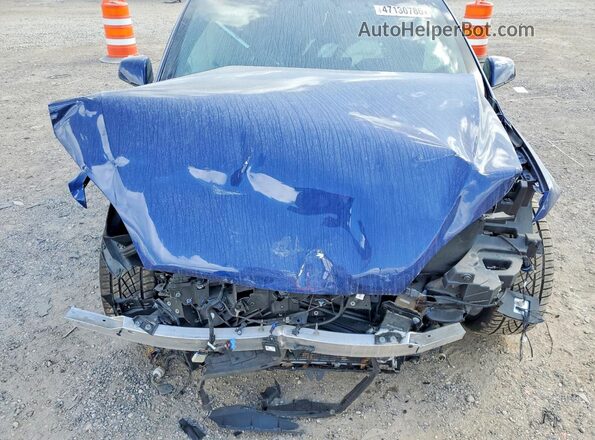 7SAXCBE62NF352829 2022 TESLA MODEL Blue Вид задньої частини салону