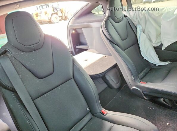 7SAXCBE65PF416865 2023 TESLA MODEL Blue Вид задньої частини салону