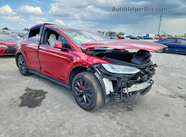 7SAXCBE66PF430614 2023 TESLA MODEL Red Delantero derecho