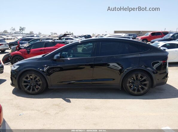 7SAXCBE69NF357171 2022 TESLA MODEL X Black სალონის 360-გრადუსიანი ხედი