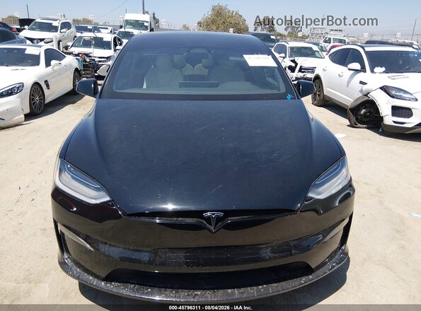 7SAXCBE69NF357171 2022 TESLA MODEL X Black ხელსაწყოთა პანელის ხედი