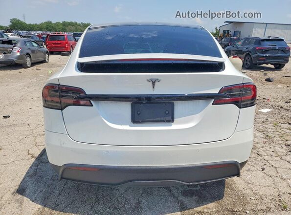 7SAXCDE51NF341534 2022 TESLA MODEL White Вид ззаду