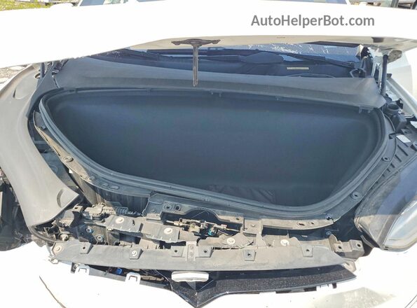 7SAXCDE51NF341534 2022 TESLA MODEL White Вид задньої частини салону